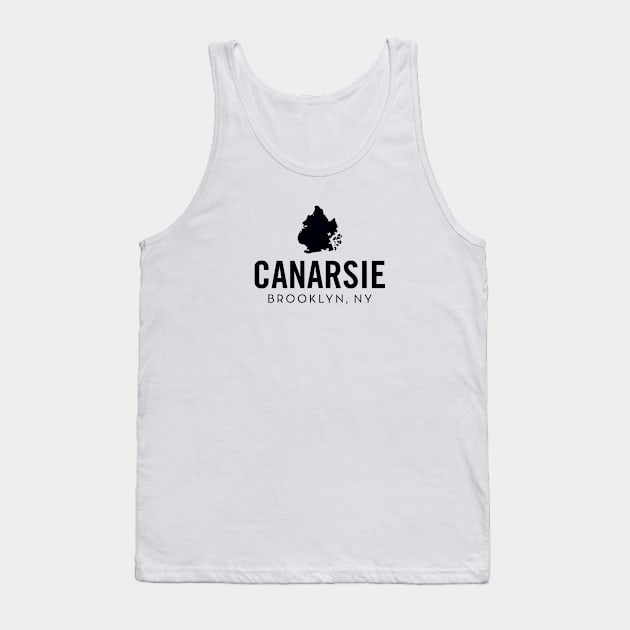 Canarsie (black) Tank Top by Assertive Shirts